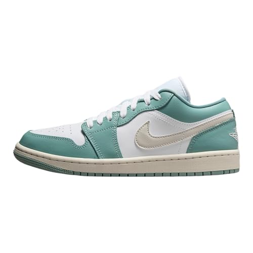 Air Jordan 1 Low Women's Shoes (White/Cannon/Sail/Light Orewood Brown) Size 8