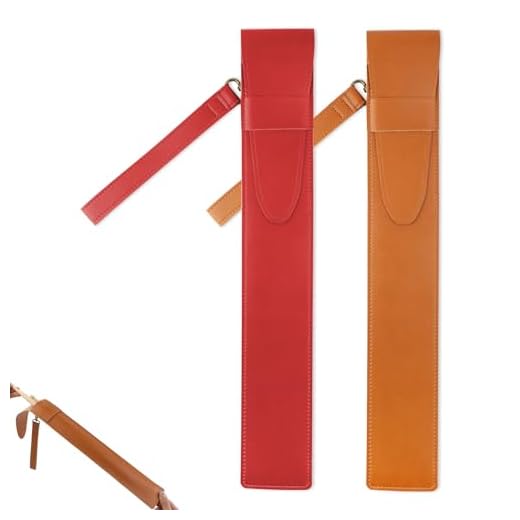 KITANIS Bolsa para baquetas personalizada, bolsas y fundas para baquetas, soporte para baquetas de piel sintética para bateristas