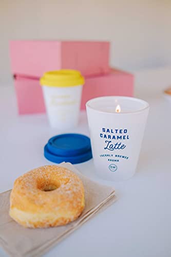 Dw Home Latte Fresh Aroma Single Wick Candles With Lid (11.2 Oz) (Salted Caramel) #TOP1