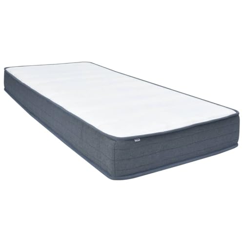 Gecheer Baldiflex P4013426 - Colchón de muelles ensacados de tela, 160 x 80 x 20 cm, colchón individual, colchón de matrimonio y muelles