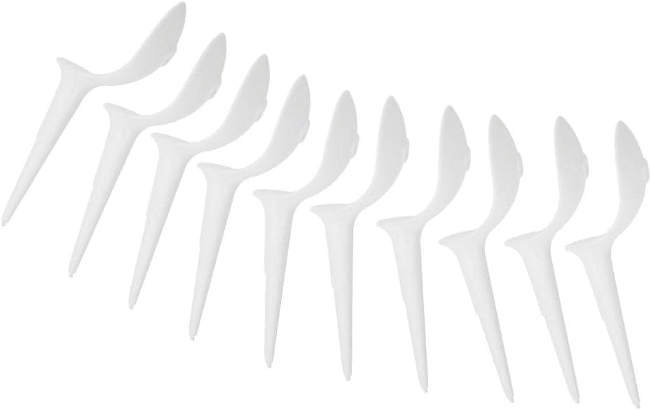 Plastic Novelty -Slice Golf Tees Chair Tees Divot Tools for Golfers - High Visibility Design - Environmentally Friendly Materials Included - 2000 Pieces