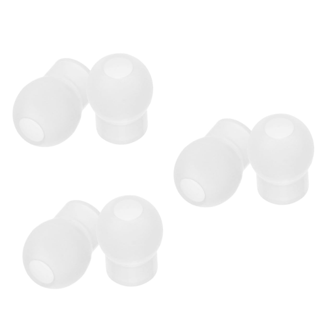 Unomor 3pairs Silicone Earplugs Replacement Earbuds for Enhanced Listening Compatible Stethoscopes Soft and Practical Ear Tips