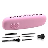 ♙Aplicación variable: ideal para organizar sus brochas de maquillaje en vacaciones, viajes de negocios o uso diario, esta funda de silicona garantiza que sus elementos imprescindibles estén seguros y accesibles.