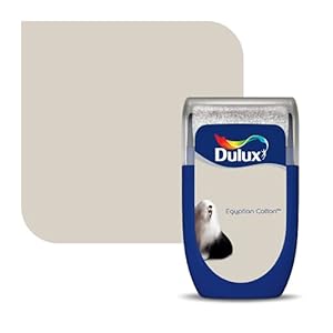 Dulux 5267824 Walls & Ceilings Tester Paint, Egyptian Cotton, 30 Millilitres