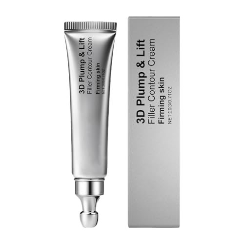 Crema para los Ojos | 20 ml Crema Nocturna para Contorno de Ojos | Hidratante Reafirmante con Cabezal de Masaje para Bolsas Fatiga y Ojeras | Hidratación
