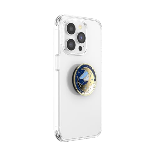 Image of PopSockets Phone Grip with Expanding Kickstand, for Phone - Enamel Fly Me To The Moon