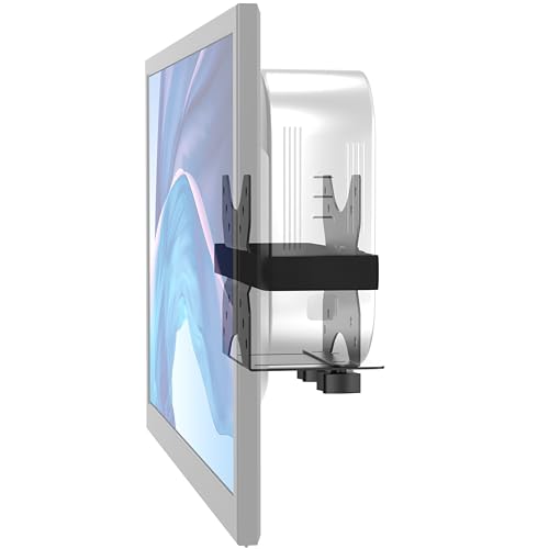 Soporte de cuña ajustable para monitor y CPU que organiza su oficina en casa y despachos