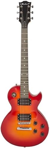 LP1 Les Paul Style Poplar Electric Guitar - Cherry Sunburst