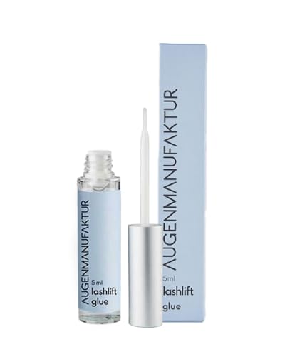 Augenmanufaktur Lashlift Kleber 5 ml - Professioneller Halt - Kleber für Wimpernlifting - Wasserlöslich & Elastisch - Vegan & Tierversuchsfrei