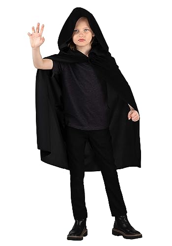 Disfraz Luke Skywalker negro con capucha niño talla L