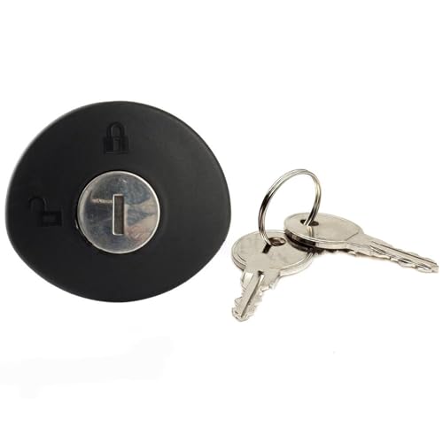 Bouchon d'huile à clé anti-siphonnage pour réservoir d'essence Ford Mustang