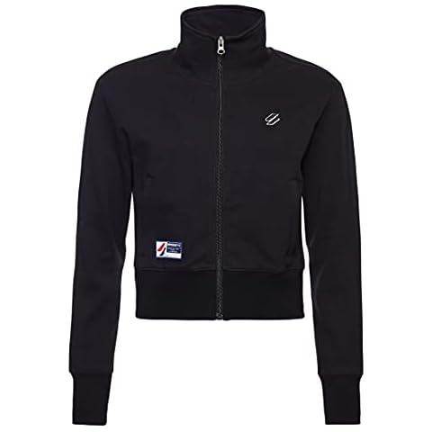 Superdry Women's Black Code Track Jacket Cover