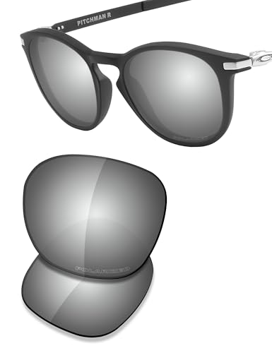 Image of SAUCER Premium Replacement Lenses & Earsocks for Oakley Pitchman R OO9439 Sunglasses