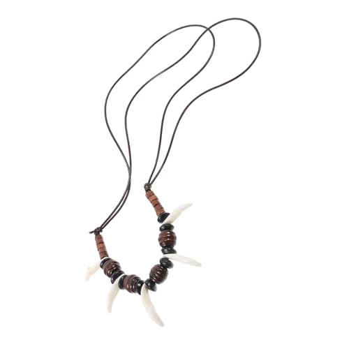 Sin aburrirte en tus looks con las joyas para mujeres FLXHHX de 3pcs con colmillo acrílico