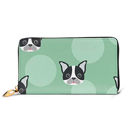 Preisvergleich Produktbild JHGFG Mode Handtasche Reißverschluss Brieftasche Nette Cartoon Hund Telefon Clutch Geldbörse Abendkupplung Blocking Leder Brieftasche Multi Card Organizer