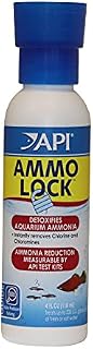 API AMMO-LOCK Freshwater and Saltwater Aquarium Ammonia Detoxifier 118 ml Bottle