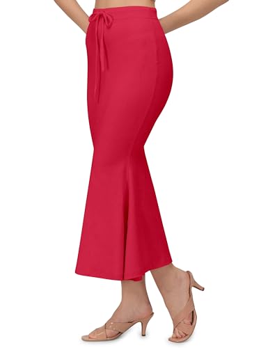 Image of Mehrang Stretchable Saree Shapewear Petticoat for Women, Cotton Blended,Petticoat,Skirts for Women,Shape Wear Dress for Saree