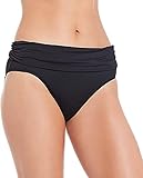ralph lauren striped bikini top  LAUREN RALPH LAUREN Women\'s Beach Club Hipster Bikini Bottoms (Black, 4)