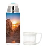 Matériaux de qualité : Intérieur en acier inoxydable 304 et extérieur en acier inoxydable 201, pour une robustesse et une durabilité optimales. Ne transfère pas de goût à la boisson. Certifié contact alimentaire et sans BPA.