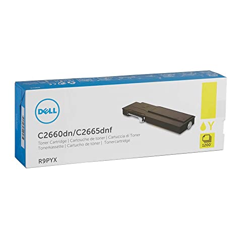 Toner Dell TXM5D jaune V1620 consommable laser pour impression de documents professionnels