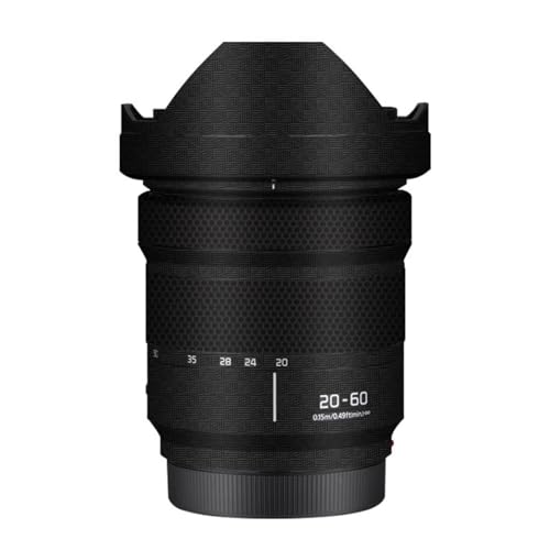 Film protection objectif Panasonic Lumix S 20-60mm autocollant vinyle noir