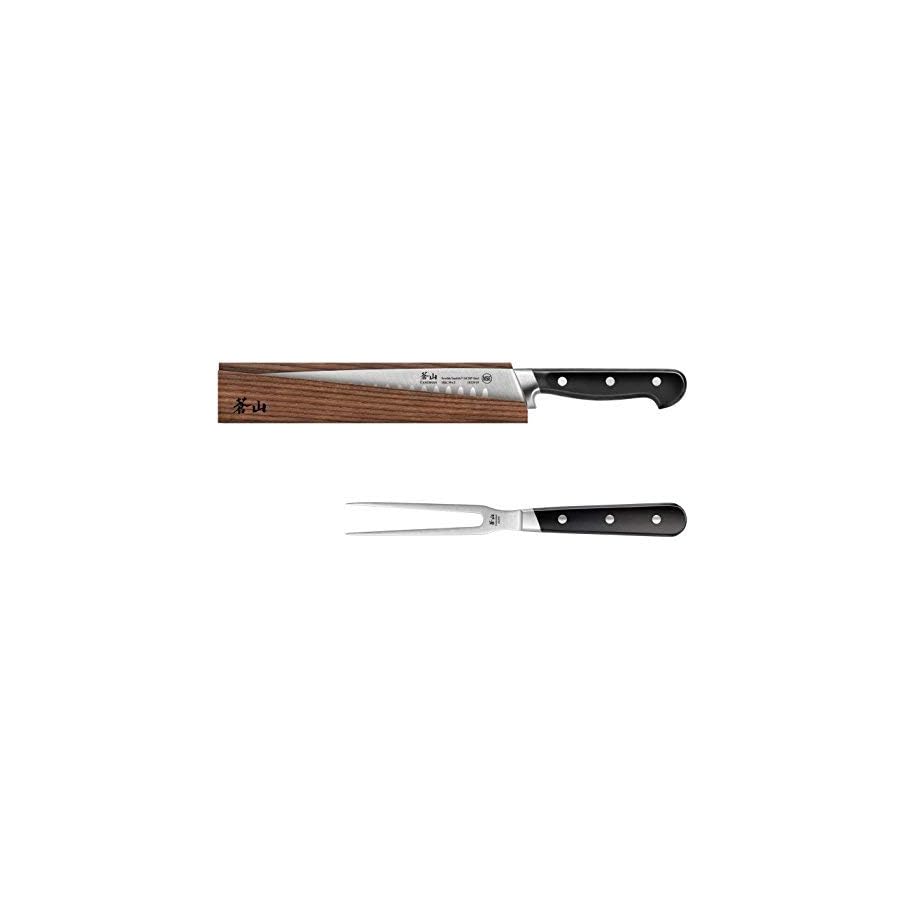 Cangshan TV2 Series 1022728 Swedish 14C28N Steel Forged 2-Piece Carving Set