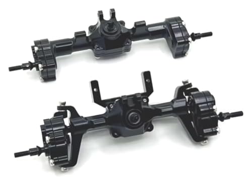 Moviziroten Rc �J�[�A�b�v�O���[�h�p�[�c FMS �p FCX24 1/24 ���^??���|�[�^���A�N�X�����S�ȃt�����g�ƃ��A RC �J�[�C���A�b�v�O���[�h�p�[�c�A�N�Z�T���[ (���b�h)(Black)