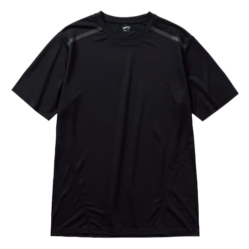 【TVで話題沸騰の冷感Tシャツ】ワークマン 氷撃冷感 -10℃半袖 Tシャツ ブラック 3Lサイズ マイナス 10度 商品番号1810 管理番号 21810 workman 冷感Tシャツ ヒョウゲキレイカン 接触冷感 吸水速乾 抗菌消臭 UVカット アウトドア ドライブ スポーツ 登山 黒3L
