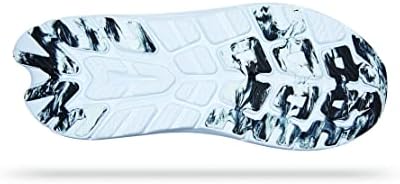 Hoka One Men's Running Shoes, Black White, 10.5 | Image 4