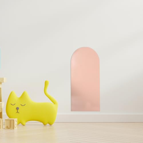 Autocollant mural magnétique arche rose SOIMISS avec tableau noir effaçable - 5