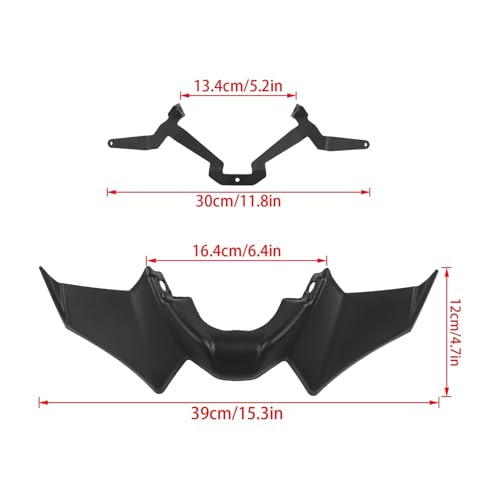 Ailettes spoiler MT-07 élimination guidonnage aileron avant