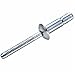 ACA-68-GL Goebel Go-Lock Rivets, 3/16 Inch Dia. (.187) (.376-.500 GR) 100 Deg CSK HD, Alum Body, Alum Mandrel, Plain