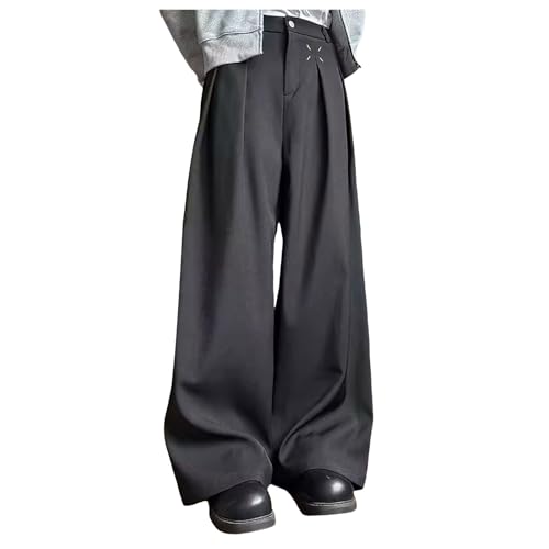 ワイドパンツ メンズ ズボン 大きいサイズ サルエルパンツ ゆったり カーブ イージーぱんつ カジュアル ワイドスラックス ツイル 綿 チノパン 快適 ずぼん おしゃれ ボトムス リラックス 人気 春秋冬 A-37