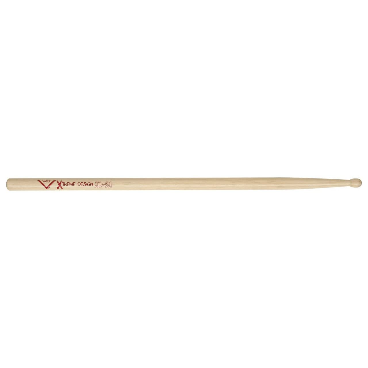 Vater - Xtreme Design 5A (Wood Tip) American Hickory Drumsticks - VXD5AW, Natural - Image 2
