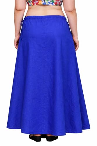 Image of CITIX Pure Cotton Petticoat for Woman Saree | Adujastable Drawstring Waist