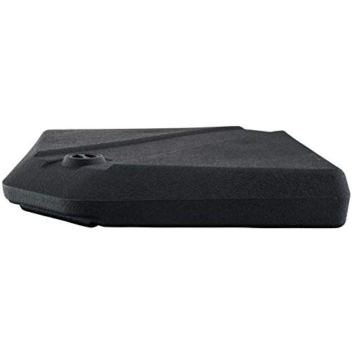 EDA PLASTIQUES Dalle de lest parasol à remplir - gris anthracite