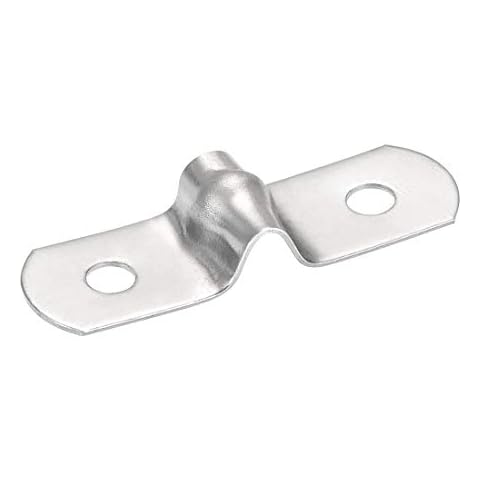 Uxcell 5mm Rigid Pipe Strap Clamp, 25pcs Cover