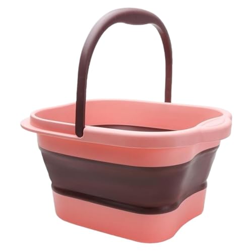 Baño plegable para pies 15L con asa portátil miniatura 1
