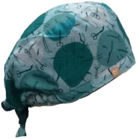 FEBRIS Sutures & Arteries Spark Scrub Cap Light Green