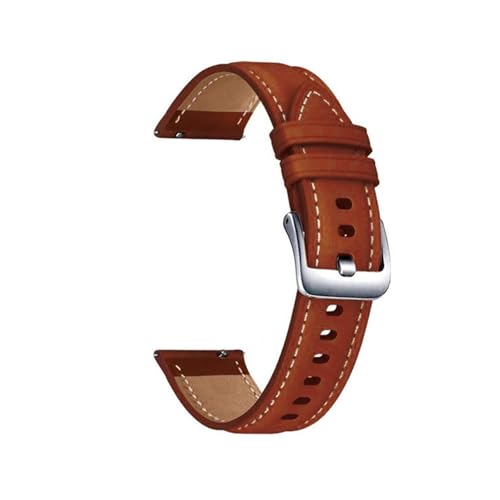 [PLYYQZM] 20mm ���U�[�o���h �B�ɍ��� Sam su ng Galaxy Watch 7/6/5/4 44 40mm/Classic 42 46mm 43 47mm 5 Pro 45mm FE �u���X���b�g,�X�g���b�v�p�ɓK�p(BROWN,F