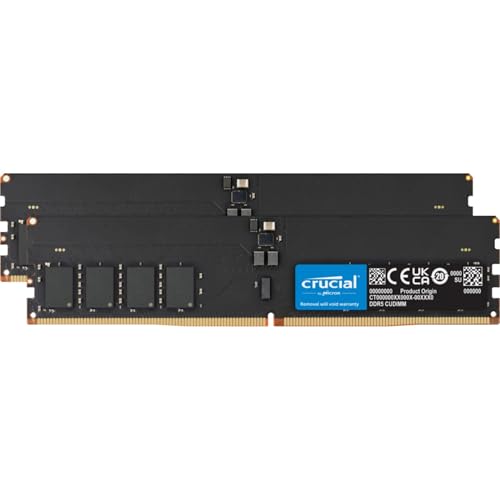 Amazon | Crucial 64GB Kit 2x32GB DDR5-6400 CUDIMM CL52 1個