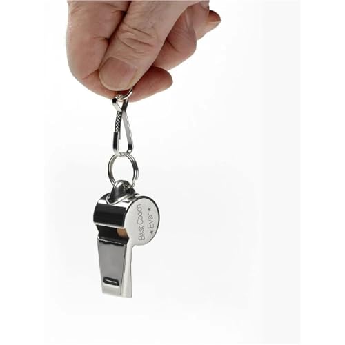 Silbatos deportivos Suojim 5 piezas con cordón miniatura 6