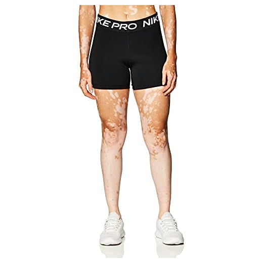 NIKE W NP 365 Short 5IN Shorts, Womens, Black/(White), M