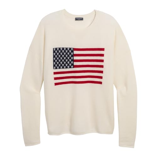 vineyard vines Women's Seaspun Cashmere Classic Flag Sweater4