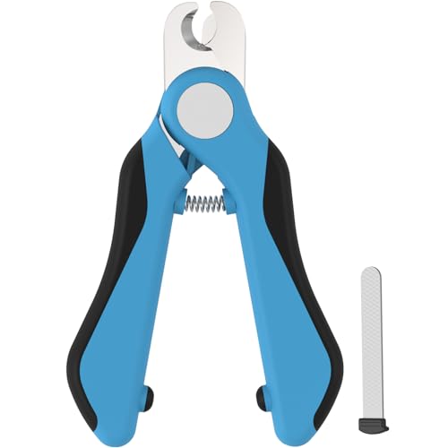 Swihauk Heavy Duty Dog Nail Clippers and Trimmers, Professional Pet Nail Clippers with Nail File for...