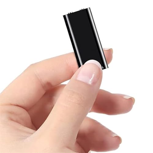 AINNOER Voice Recorder 8GB/16G 300 Hours Continuous Recording USB MP3 Audio Voice Activated (Q2-8GB)