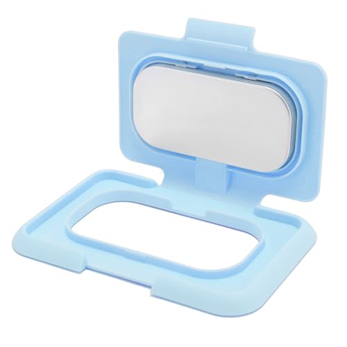 Dioche Calentador de Toallitas para Bebés Calentador de Toallitas para Bebés de Temperatura Constante USB, de Portátil, Adecuado para Uso en el Hogar y el Automóvil, Diseño rosa. (azul claro)