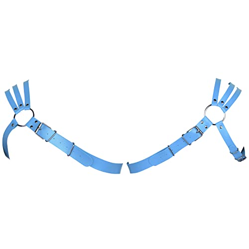Men's Leather Body Harness Punk Chest Belt Adjustable Gothic Carnival Halloween Christmas Dance Accessories2