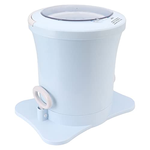 Secadora de Ropa Manual, Pies de Ventosa Eléctricos Gratuitos, Deshidratador de Ropa Manual Desmontable para Dormitorio (Blue)