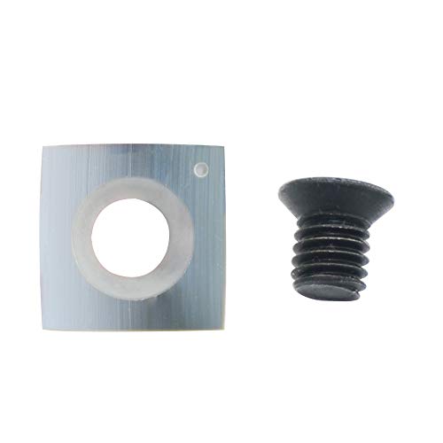 15mm Square Tungsten Carbide Replacement Cutter Inserts Knives 15 x 15 x 2.5mm-4 Edges with 6